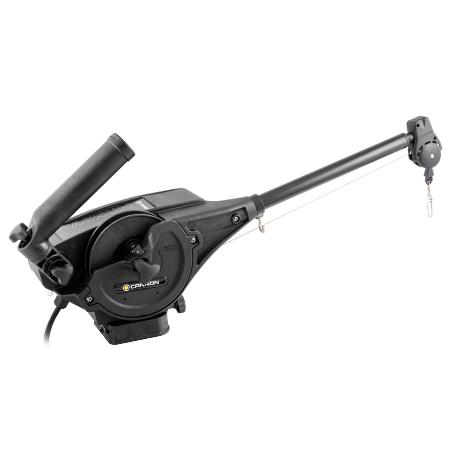 Heavy-Duty Cannon Magnum 5 Electric Downrigger, Boat Fishing Trolling System – Black