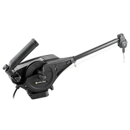 Heavy-Duty Cannon Magnum 5 Electric Downrigger, Boat Fishing Trolling System – Black