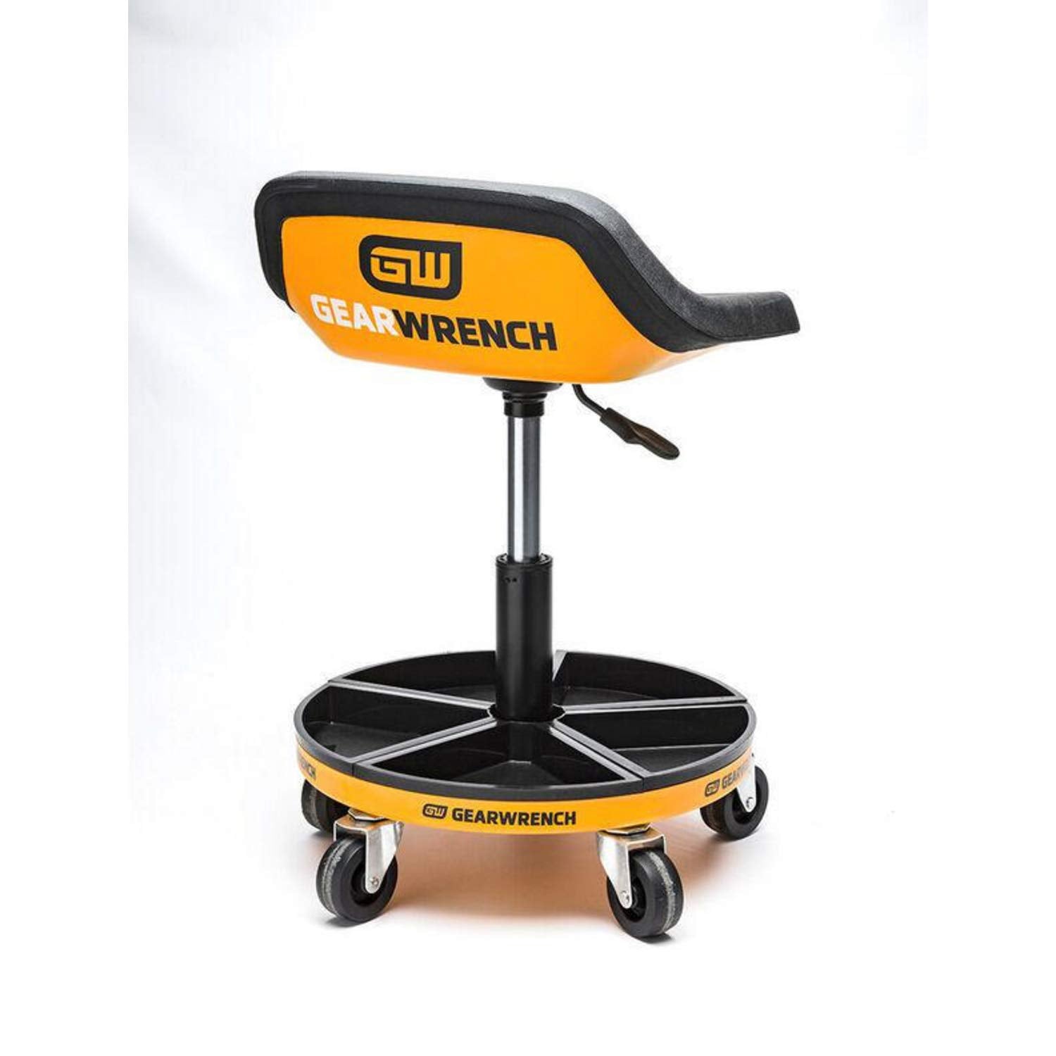Adjustable Height GEARWRENCH Swivel Mechanics Seat, 18" To 22" - 86994