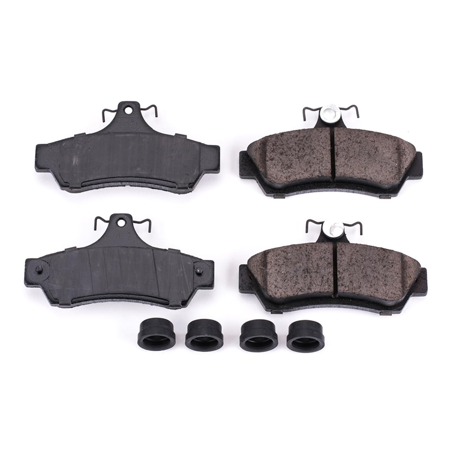 Power Stop Brake Kit Rear For Pontiac GTO 2004-06 - Ceramic Brake Pads With Installation Hardware, 17-1048