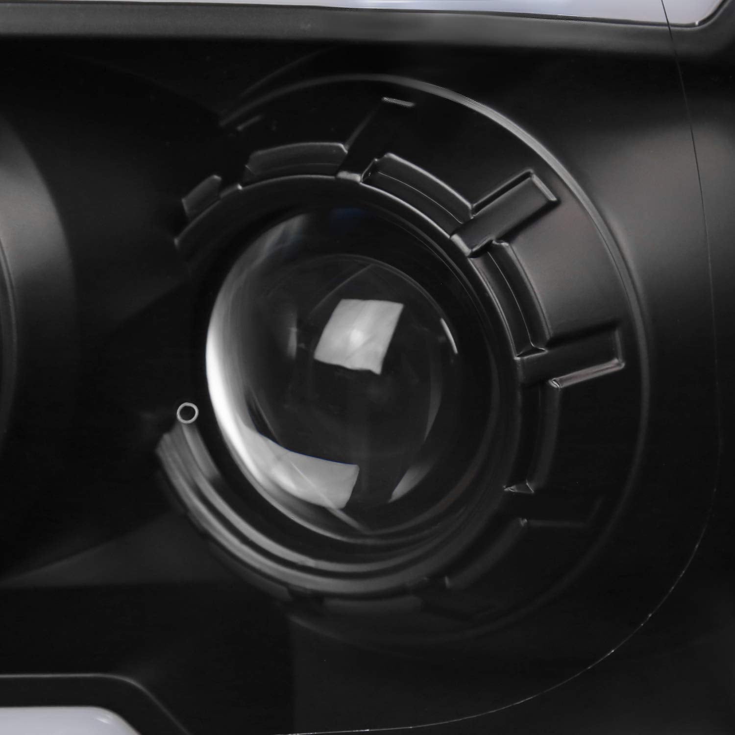 Black SPEC-D TUNING Projector Headlights Sequential Switchback LED Signal Compatible with 2009-18 Dodge RAM 1500/2500/3500, 2019-24 Dodge RAM 1500 Left + Right Pair Headlamps Assembly