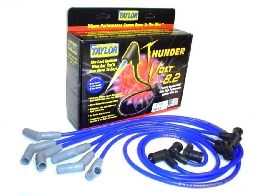 Thundervolt Taylor Cable 82636 8.2 custom 6 cyl blue