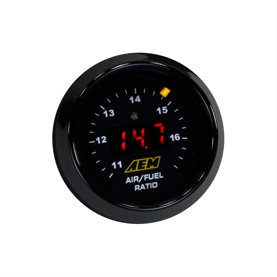 AEM 30-4110NS Wideband Digital UEGO Gauge without Sensor, Black, 6.025 inches