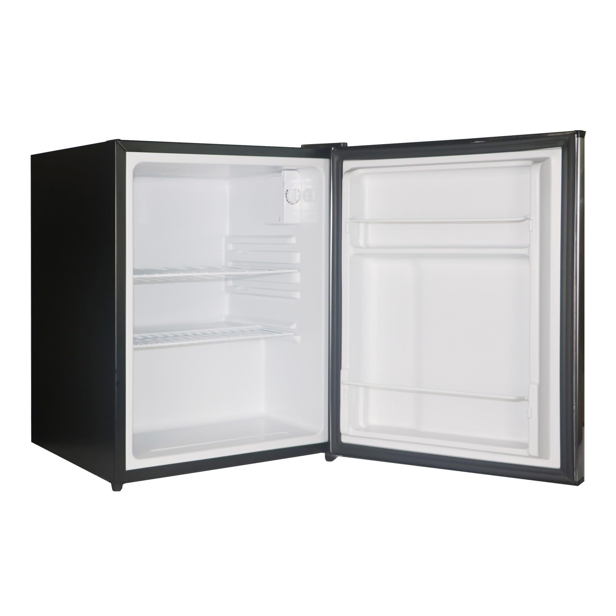2.4 cu. ft. Magic Chef Mini Fridge in Stainless Steel Freezerless