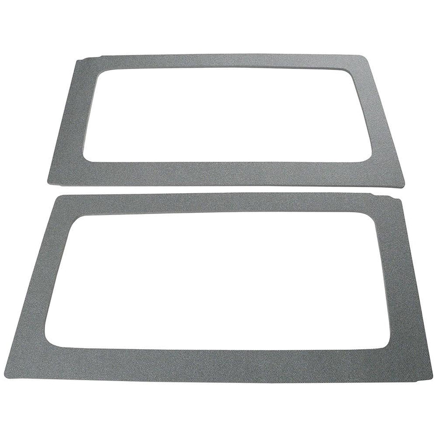 Design Engineering Boom Mat 050153 Grey Sound Deadening Side Window Trim Kit Compatible with 2-Door Jeep Wrangler (2011-2016)