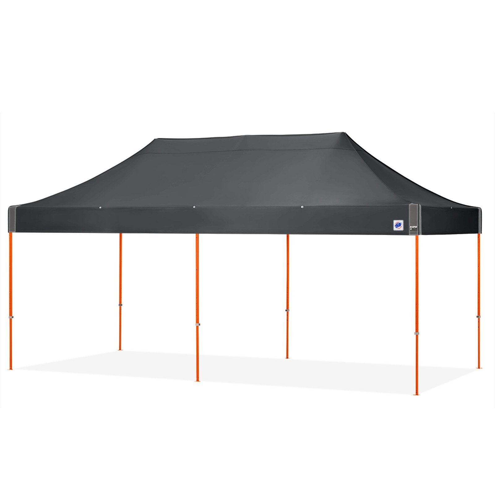 E-Z UP Instant Shelter Eclipse Canopy, 10' x 20', White Steel Frame and Professional Grade White Top