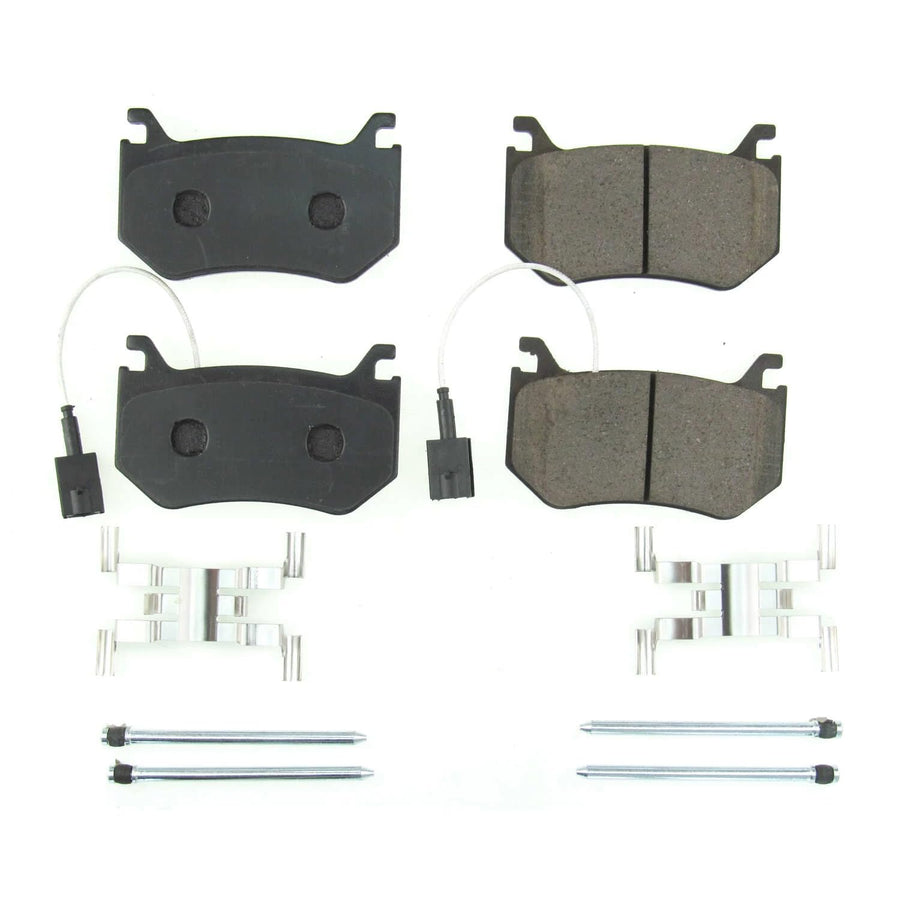 Rear Brake Kit Power Stop For Alfa Romeo Giulia 2017-24 | Alfa Romeo Stelvio 2018-24 - Ceramic Brake Pads With Installation Hardware, 17-2043