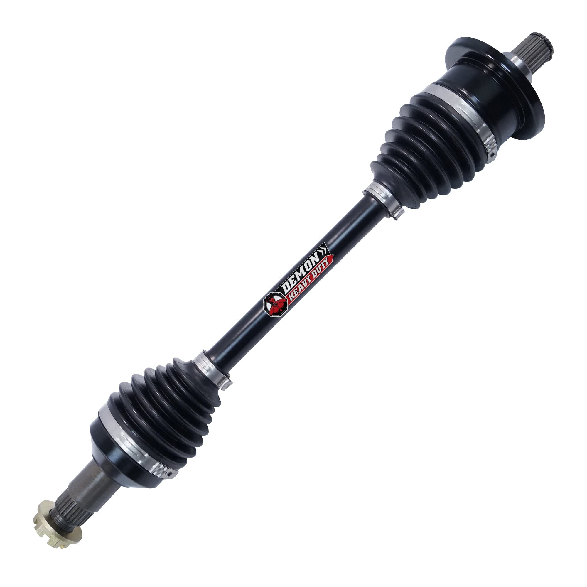 Demon Front Left for Arctic Cat 400/500/650/700/Thunder Cat/TRV/TBX/Mud Pro/Diesel Powersports, in 4340 Chromoly Steel, Dual Heat Treated High Strength, Easy Install OEM: 1502-873