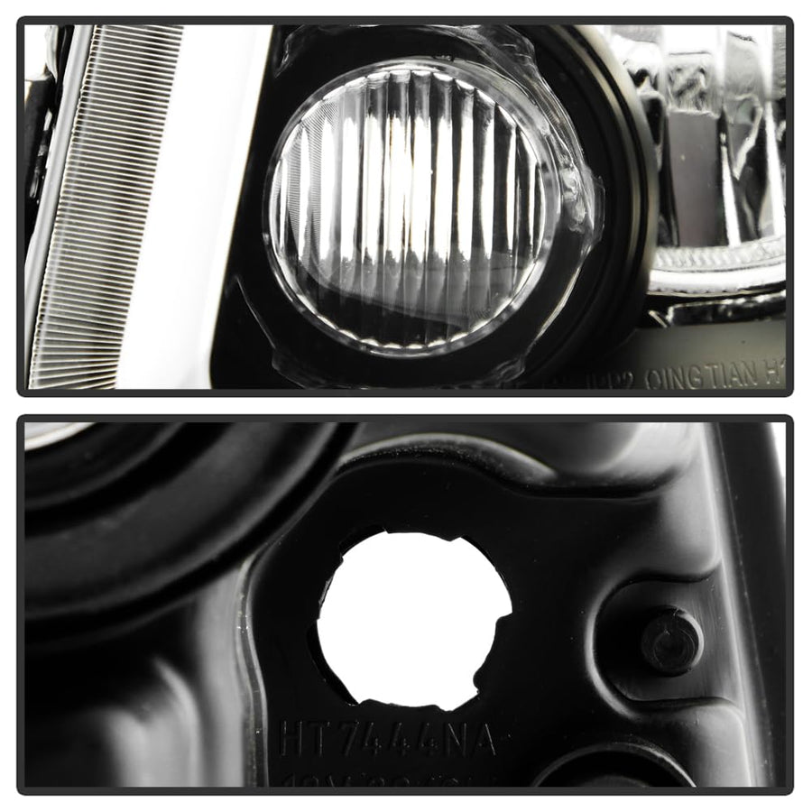 Jeep Grand Cherokee 11-13 / Spyder (OE) Compass 11-17 Halogen Only (Don‘t Fit HID Models) OEM Style Headlights - Black