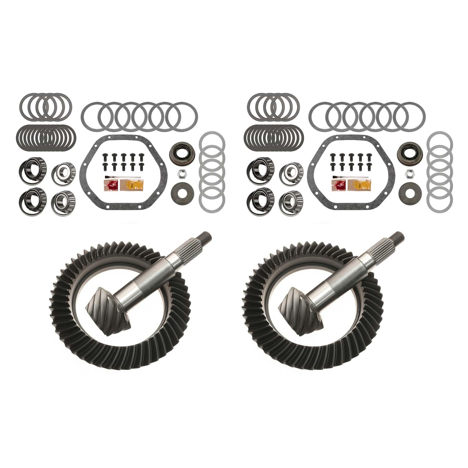 Differential XLK-5015 EXCEL Ring & Pinion, Rebuild For Dana 44 Standard, Gear Ratio 4.56, 10-Bolt, 26 Spline, 9 Pinion & 41 Ring Tooth, Fits 2003-2006 Jeep Wrangler TJ Rubicon