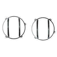 Euro Guard Kit, Rugged Ridge Headlight, Stainless Steel | 11142.04 | Fits 2007-2018 Jeep Wrangler JK