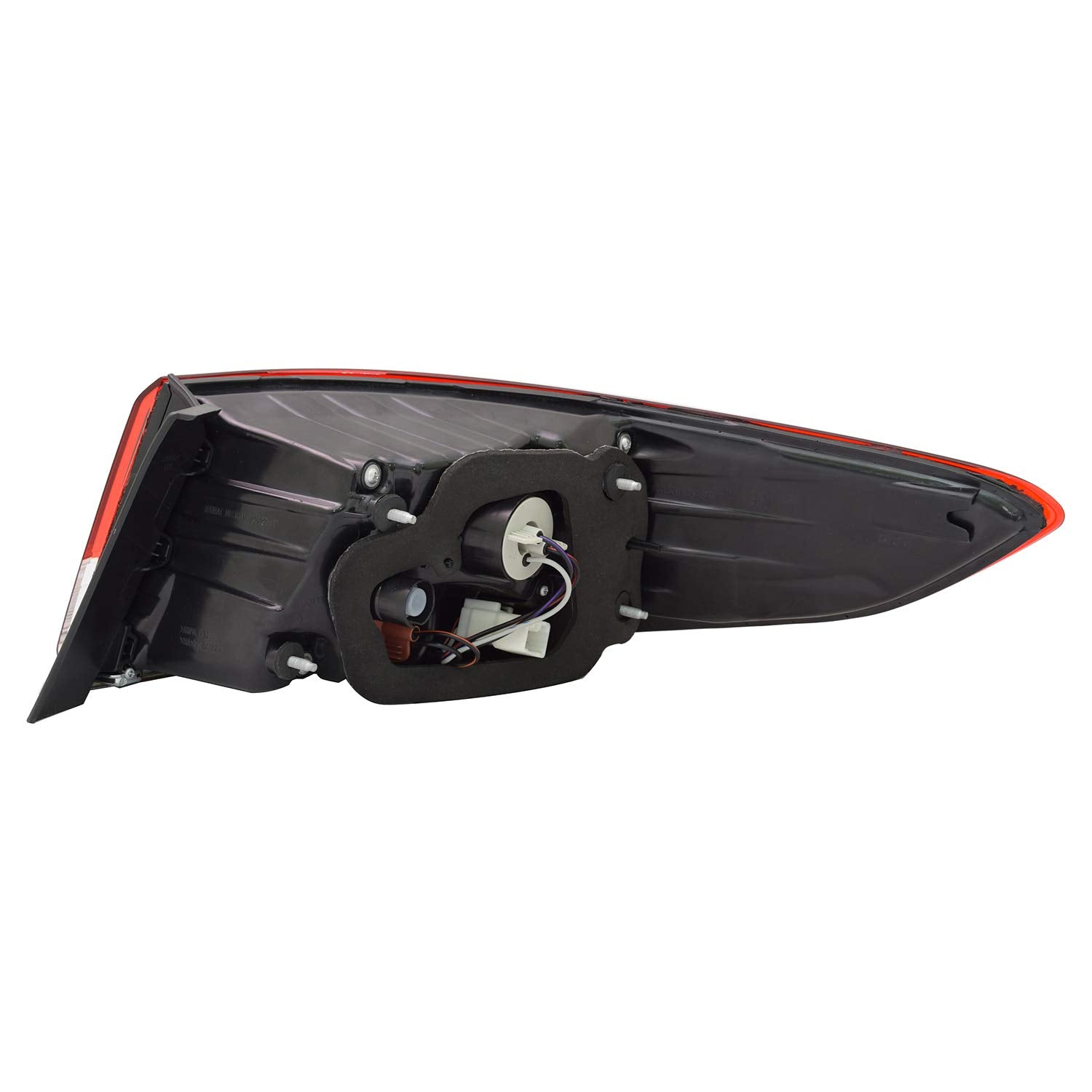 Left TYC Tail Light Assembly Compatible with 2018-2019 Hyundai Santa Fe