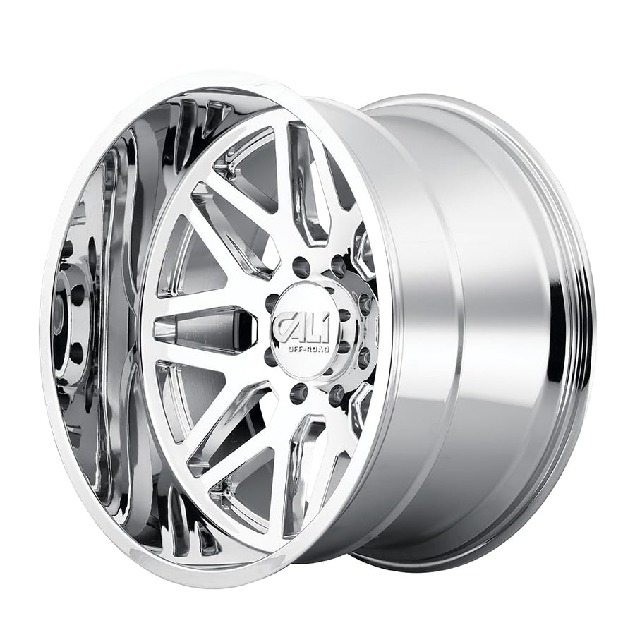 9115 Cali Off-Road Invader 20x10 6x5.5" -25mm Chrome Wheel Rim 20" Inch