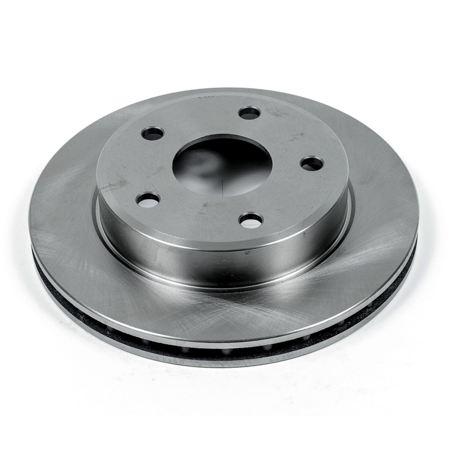 Power Stop AR8763 One Front Stock Replacement Brake Rotor For Dodge Dakota 2005-2011, Mitsubishi Raider 2006-2009, Ram Dakota 2011 [Model Specific]