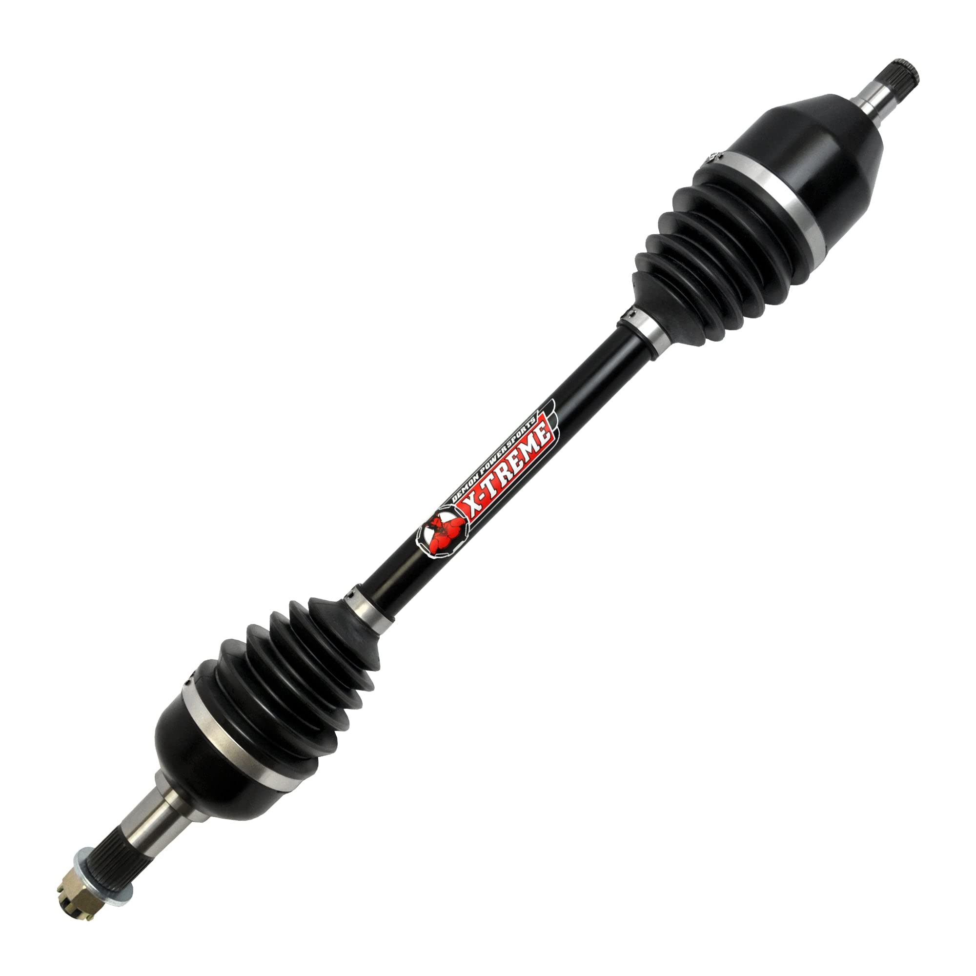 Demon Powersports Xtreme Front Right Heavy Duty Axle for Can-Am Defender HD5/HD8/HD10/MAX, 4340 Chromoly Steel Re-Engineered Design & Dual Heat Treated Increase Strength (See Fitments in Description)