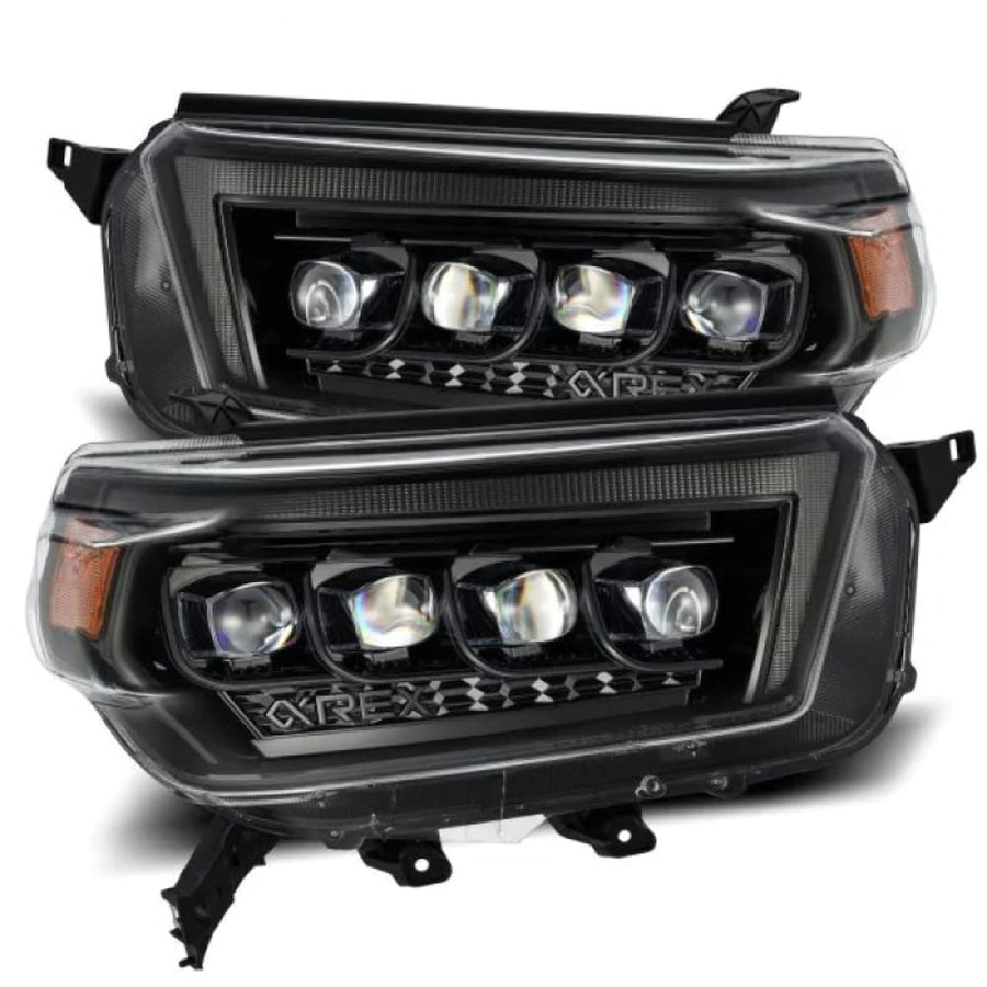 880758 AlphaRex USA Nova Series Projector Headlights fits Toyota 4Runner, Clear