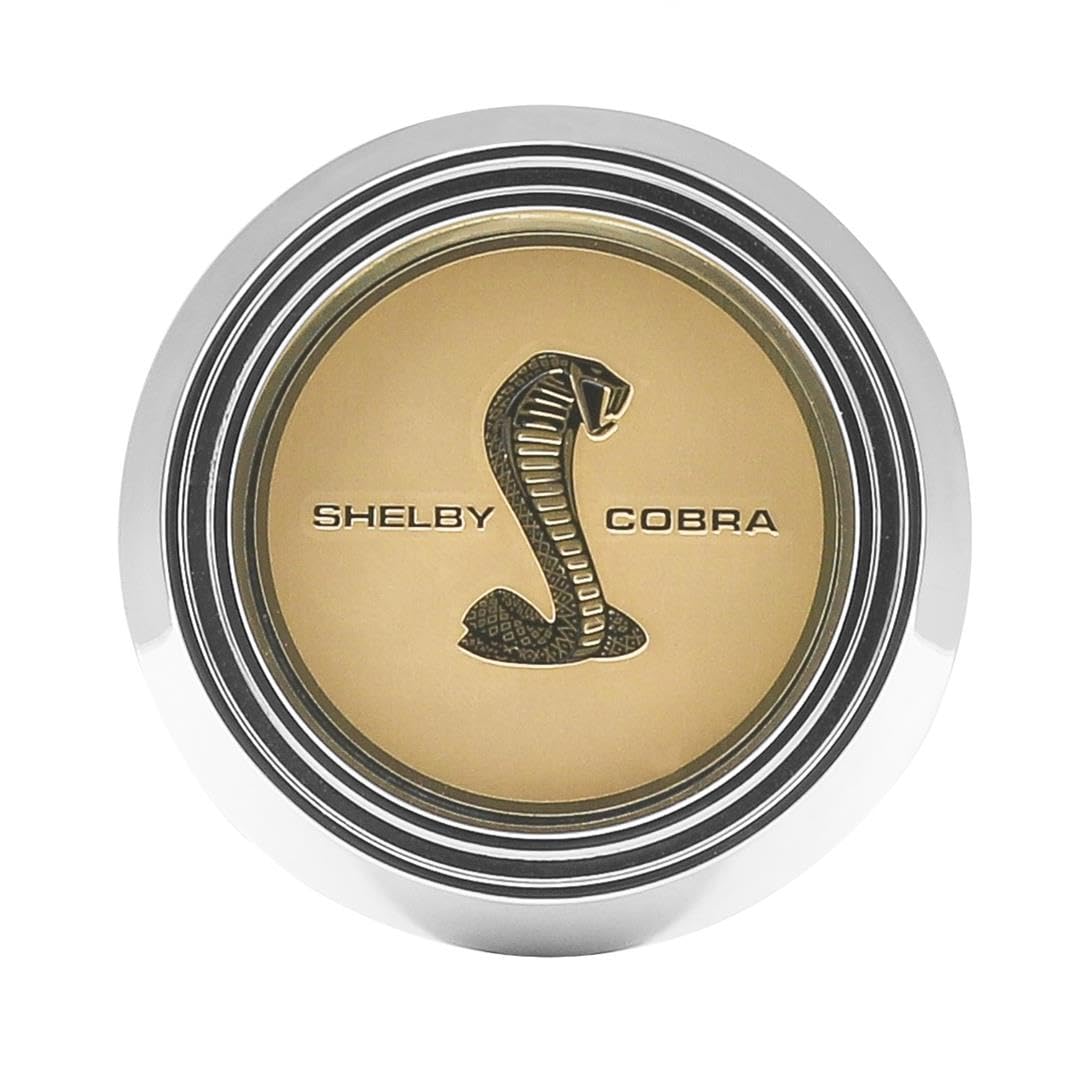 Shelby Cobra Cap-Gold Insert - Legendary Wheel (LW-HC018)