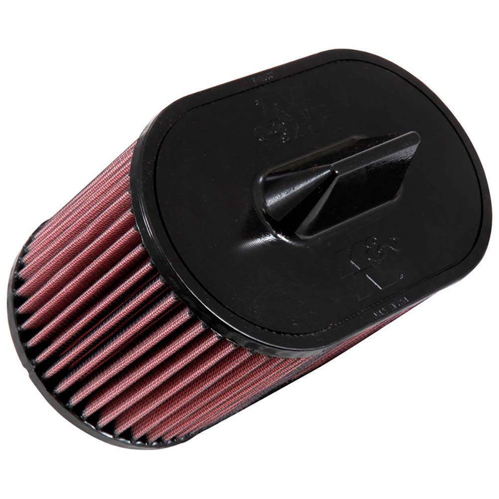 K&N Original High-Flow Lifetime Engine Air Filter: Increase Power & Acceleration, Washable, Premium, Replacement Air Filter: Compatible with 2014-2018 MASERATI (Ghibli, Levante, Quattroporte), E-0651