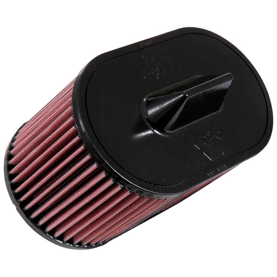 K&N Original High-Flow Lifetime Engine Air Filter: Increase Power & Acceleration, Washable, Premium, Replacement Air Filter: Compatible with 2014-2018 MASERATI (Ghibli, Levante, Quattroporte), E-0651