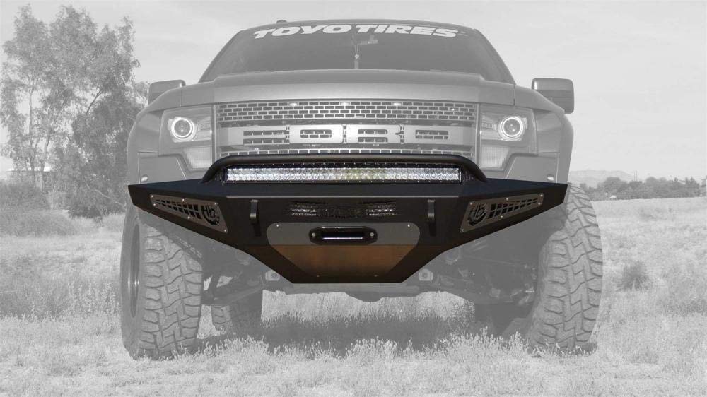 HoneyBadger Addictive Desert Designs Front Bumper with Winch Mount for Ford Raptor F017275050103