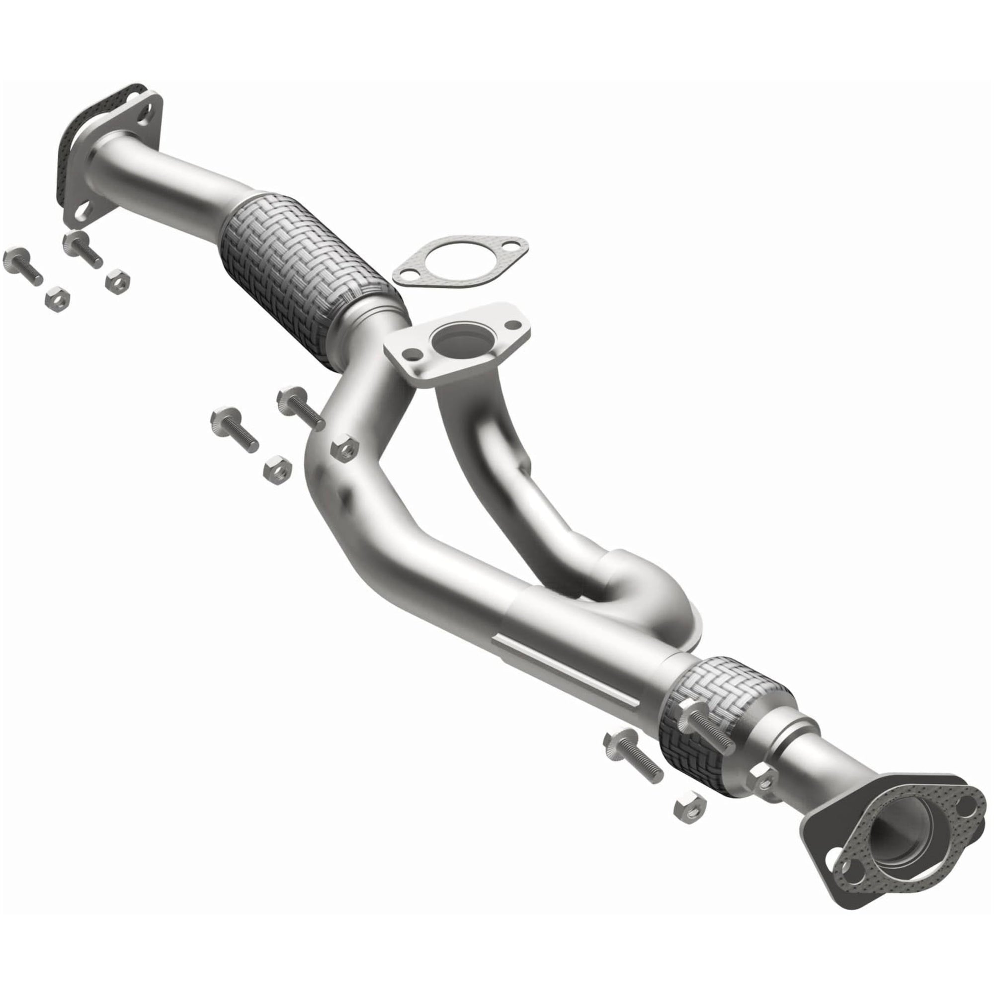 Replacement Front Pipe Kit BRExhaust 107-0130: Direct-Fit, Compatible with 05-10 Sportage, Tucson 2.7L