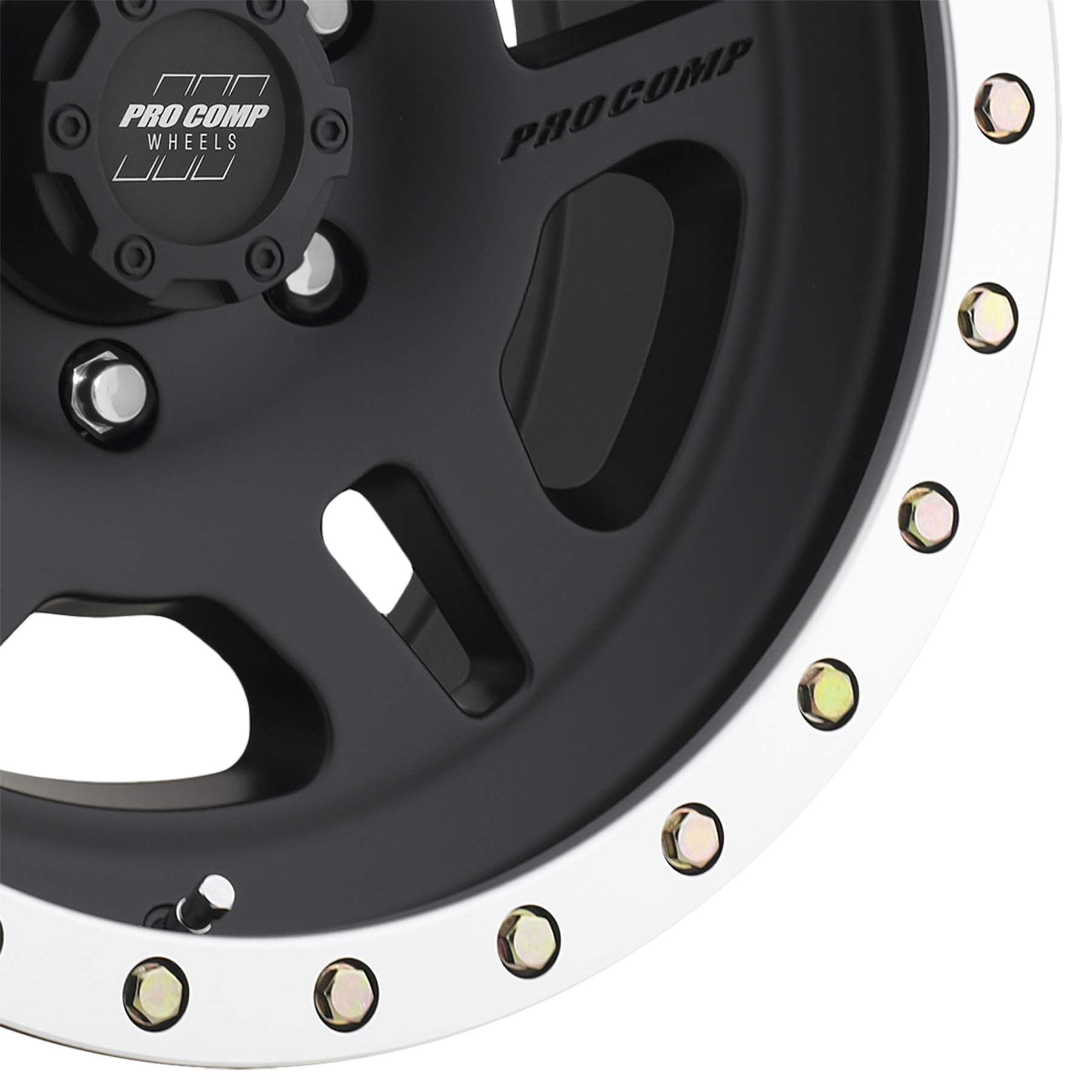 PXA29 Pro Comp Alloys 16X8 6X5.5 S-BLK MACH 0MM - PXA5129-6883