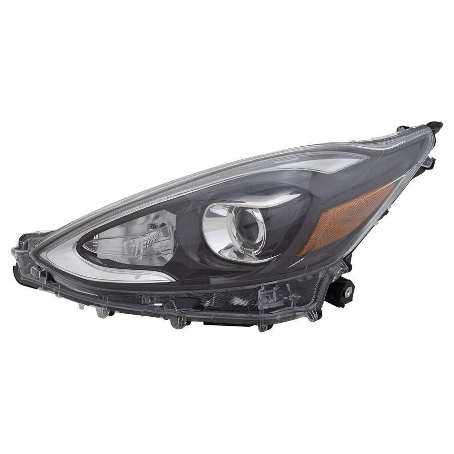 Left TYC Headlight Assembly Compatible with 2018-2019 Toyota Prius