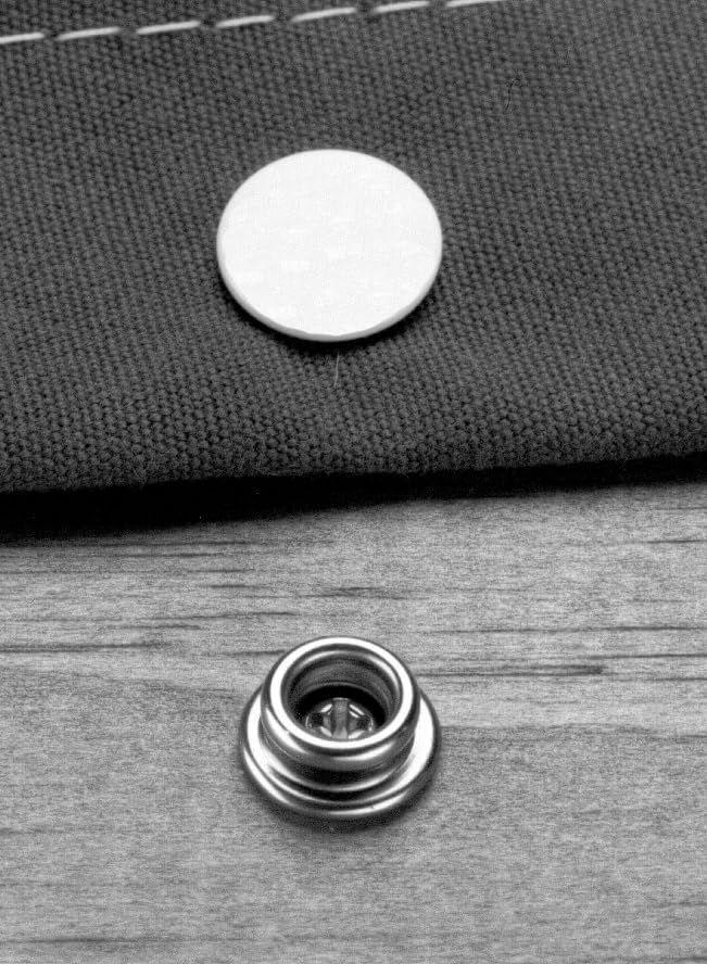 Taylor Made Products Marine Female Snap Fastener 401 - Pack of 6, Silver