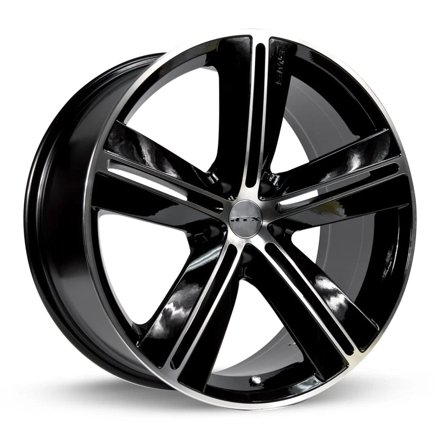 17x7.5 RTX Machined Black 5x115 20mm SMS Wheel