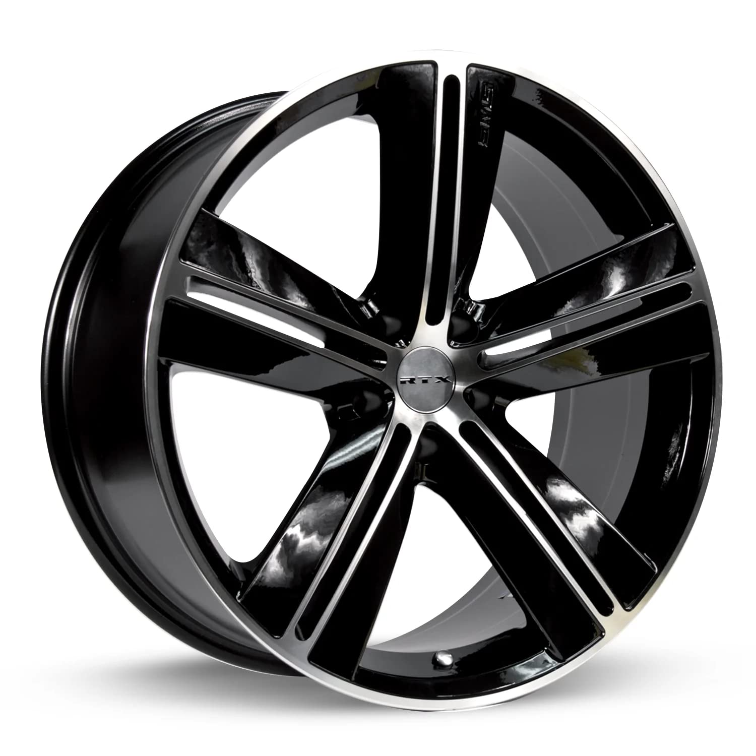 17x7.5 RTX Machined Black 5x115 20mm SMS Wheel