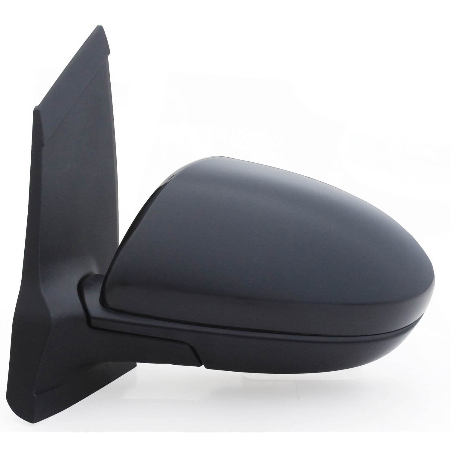 Driver Side Fit System Mirror for Mazda 2, Black, PTM Cover, Foldaway, Power