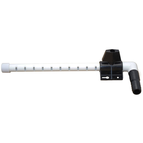 10.5-Inch Johnson Pumps Aerator Head with 3/4-Inch Barb and Shut-Off Valve Bracket 90681-00