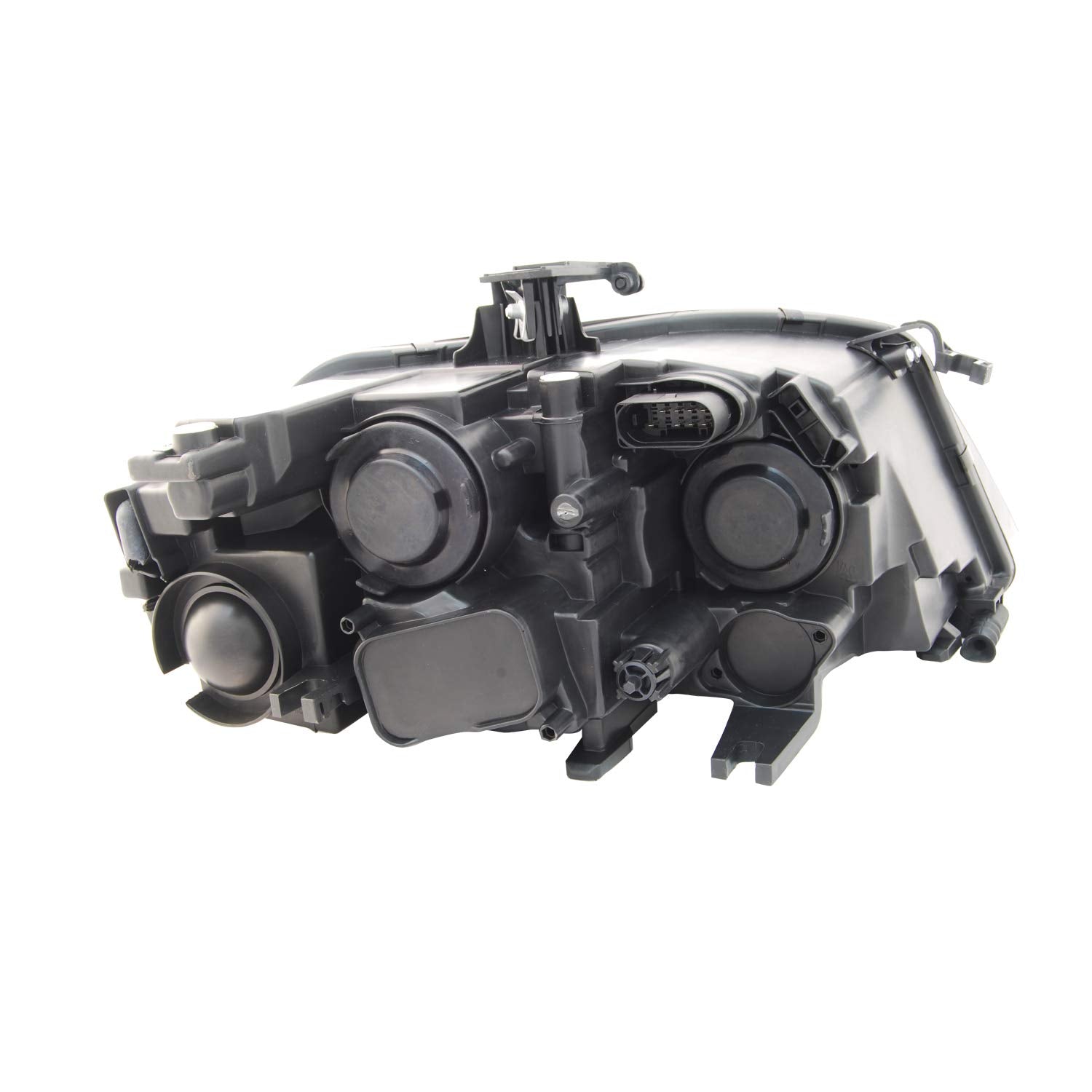 Left TYC Headlight Assembly Compatible with 2009-2012 Audi A4