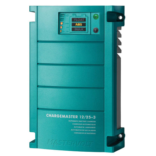 ChargeMaster Mastervolt 44010250 Battery Charger, 12V 25A, 3 Banks