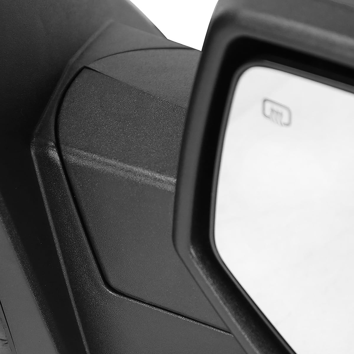 Spec-D Tuning Power Heated Right Passenger Side Mirror w/Driving + Puddle Light Compatible with 2014-2018 Chevy Silverado, GMC Sierra