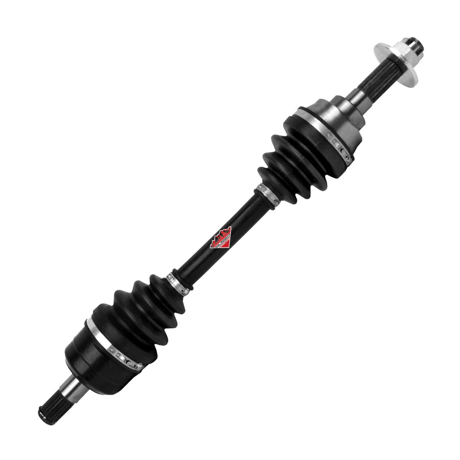Front Left/Right Rugged Performance Axle for Kawasaki KVF300/400 Prairie 4x4, Stainless-Steel Clamps Coated for Protection, Easy Install (See Fitments in Description) OEM: 59266-1104, 59266-1101