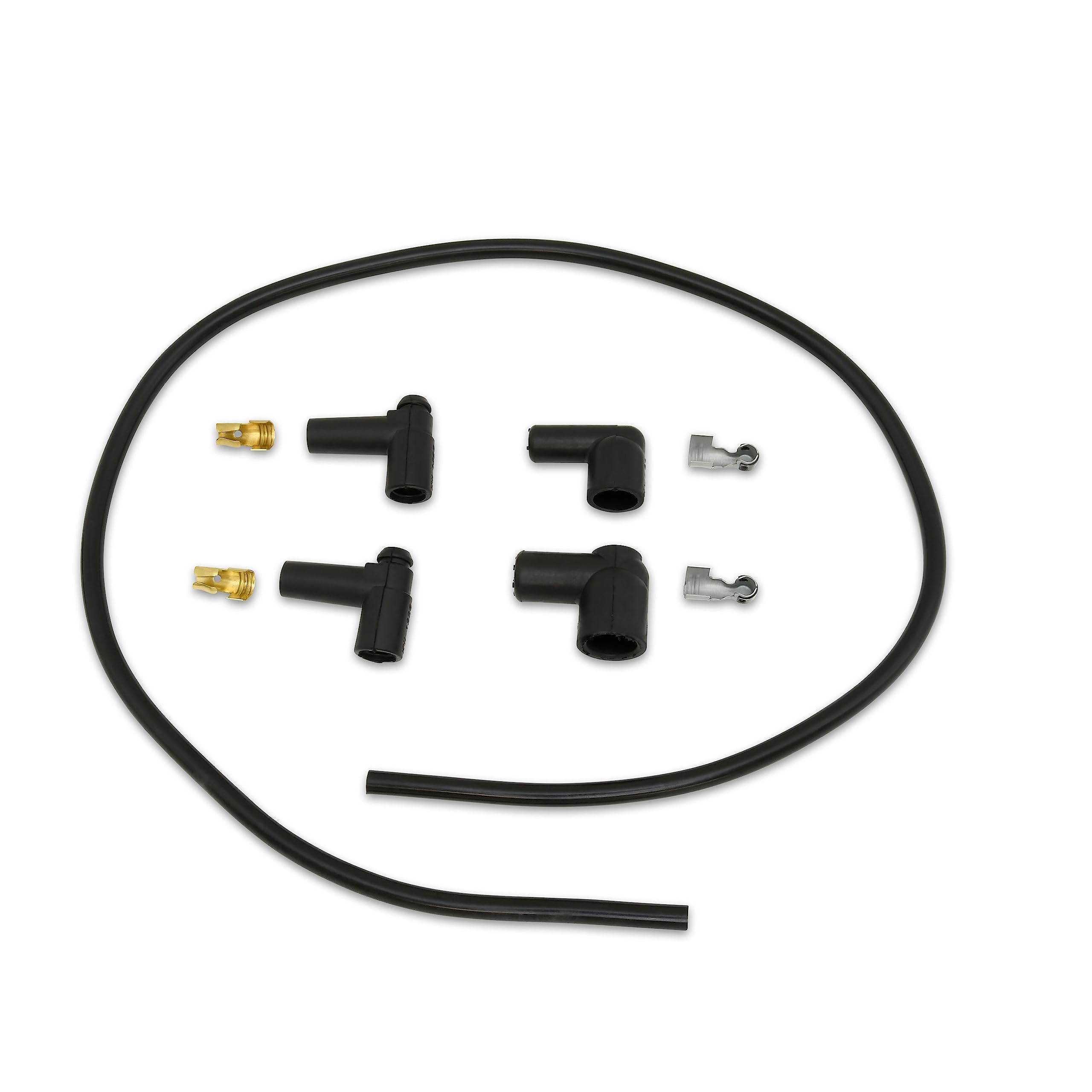 8mm Taylor Cable Black Spiro-Pro Spiro-Wound Core Coil Wire Repair Kit