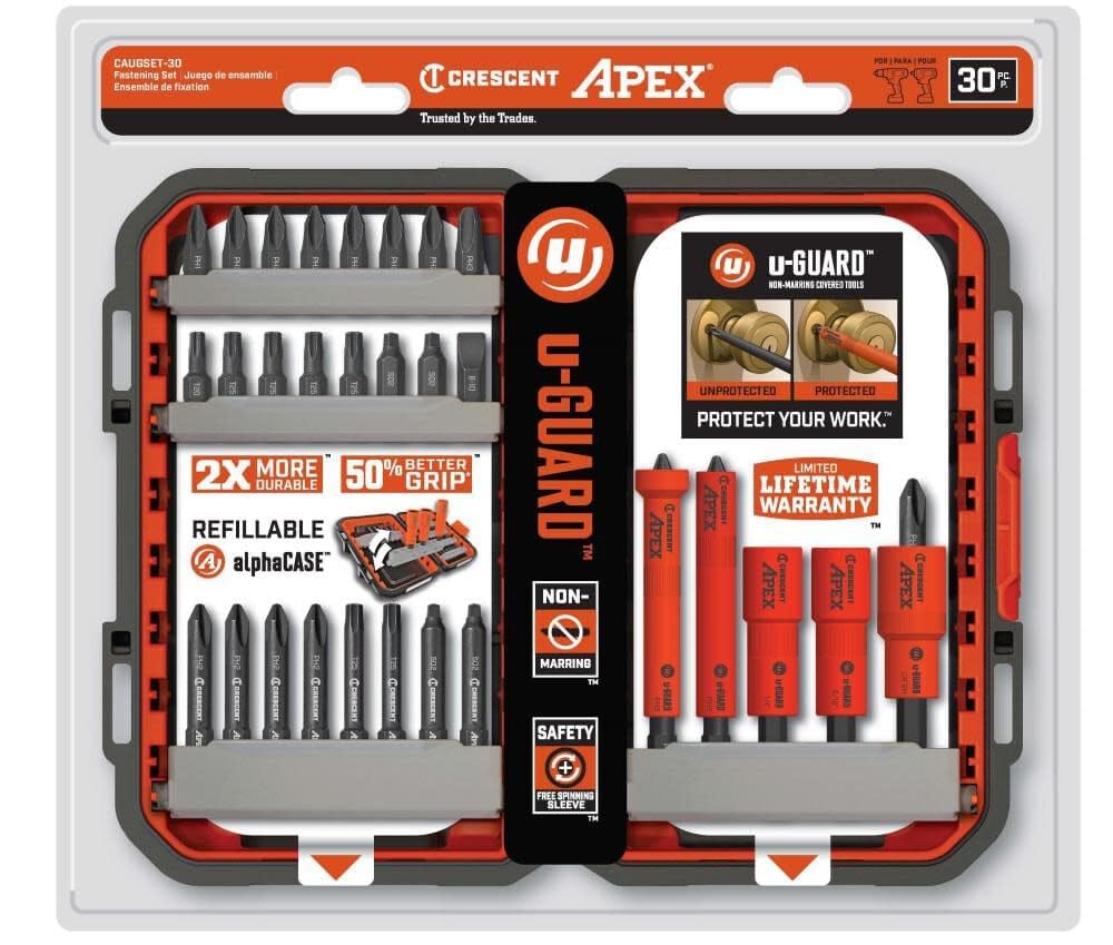 Uguard Fastening Set, Apex 30Pc, Crescent Apex (CAUGSET-30)