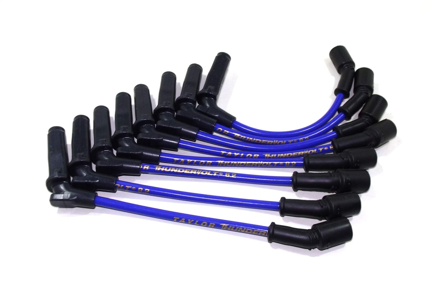 Thundervolt 8.2 Taylor Cable custom 8 cyl blue