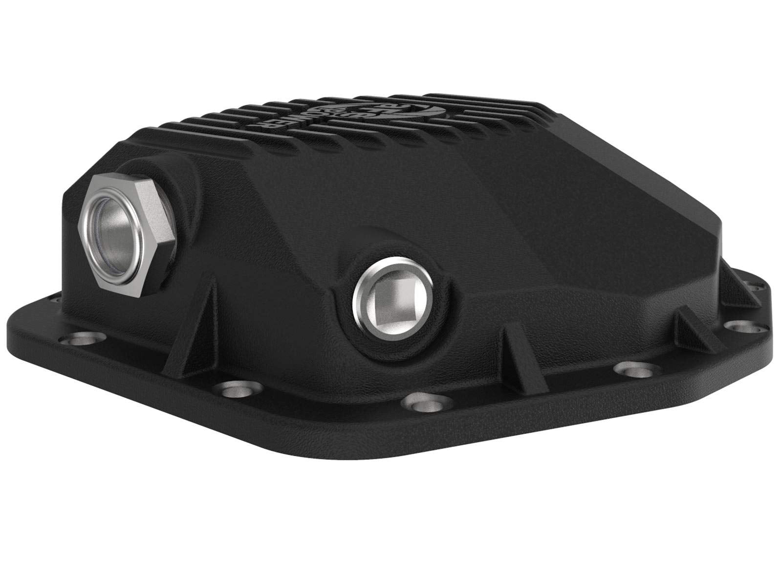aFe Power Pro Series 46-71171B Differential Cover Black w/Machined Fins & Gear Oil (Dana M220)
