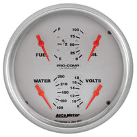 Auto Meter 4410 Quad Gauge, 5", 240Ωe-33Ωf, Elec, Ultra-Lite