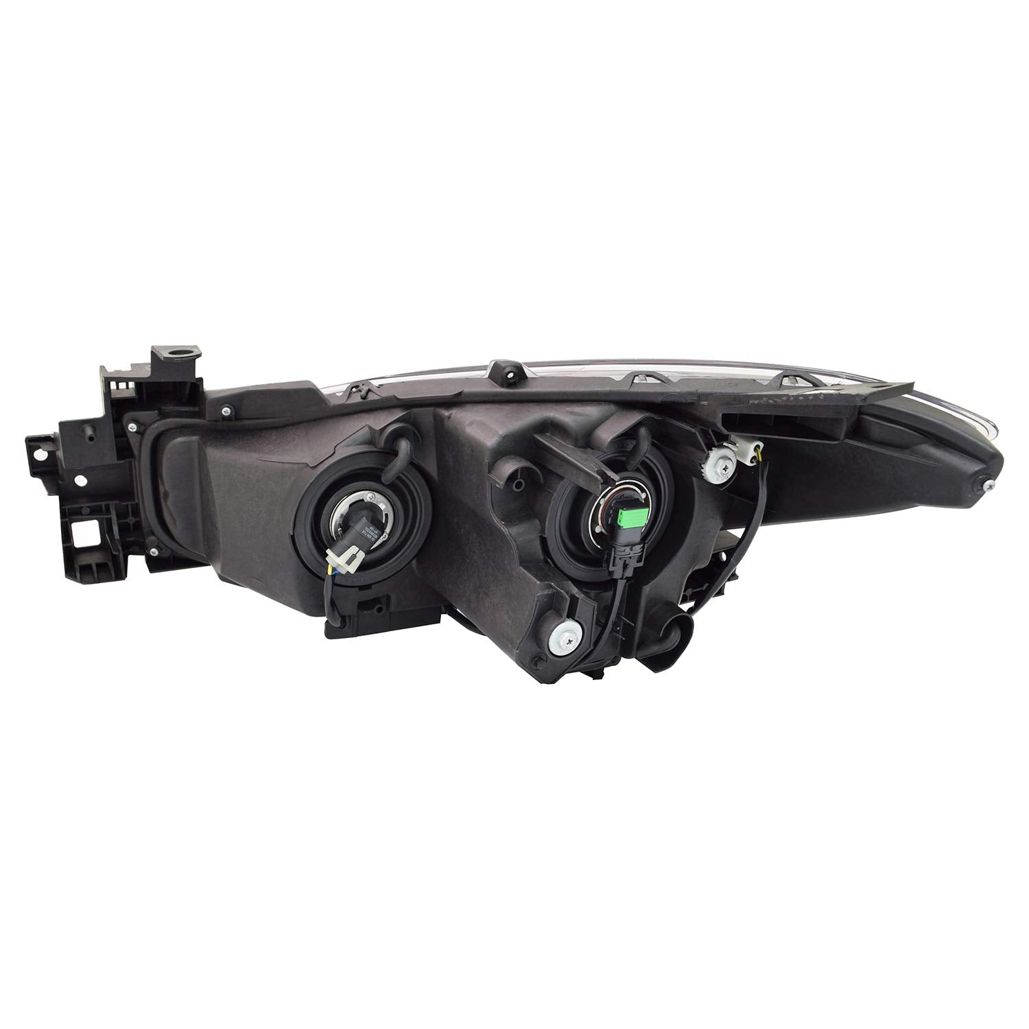 Right TYC Headlight Assembly Compatible with 2017-2018 Mazda Mazda3