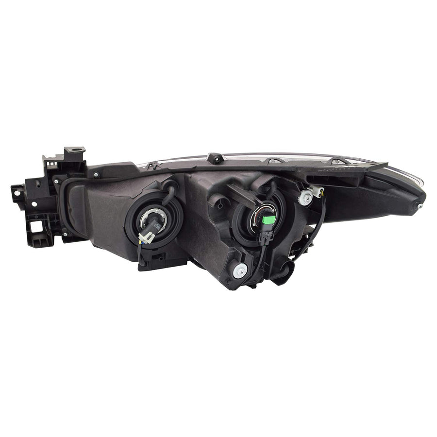 Right TYC Headlight Assembly Compatible with 2017-2018 Mazda Mazda3