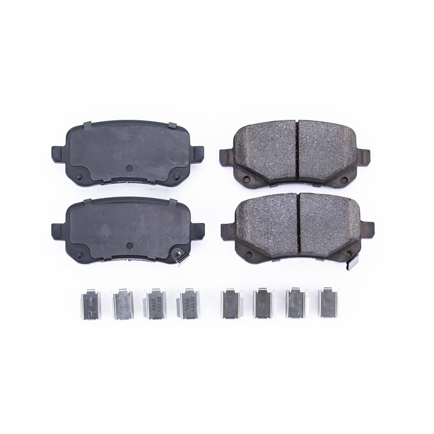 Power Stop Brake Kit Rear For Chrysler Town & Country 2008-12 |Dodge Grand Caravan 2008-11 |Journey 2009-12 |Volkswagen Routan 2009-11 - Ceramic Brake Pads With Installation Hardware, 17-1326