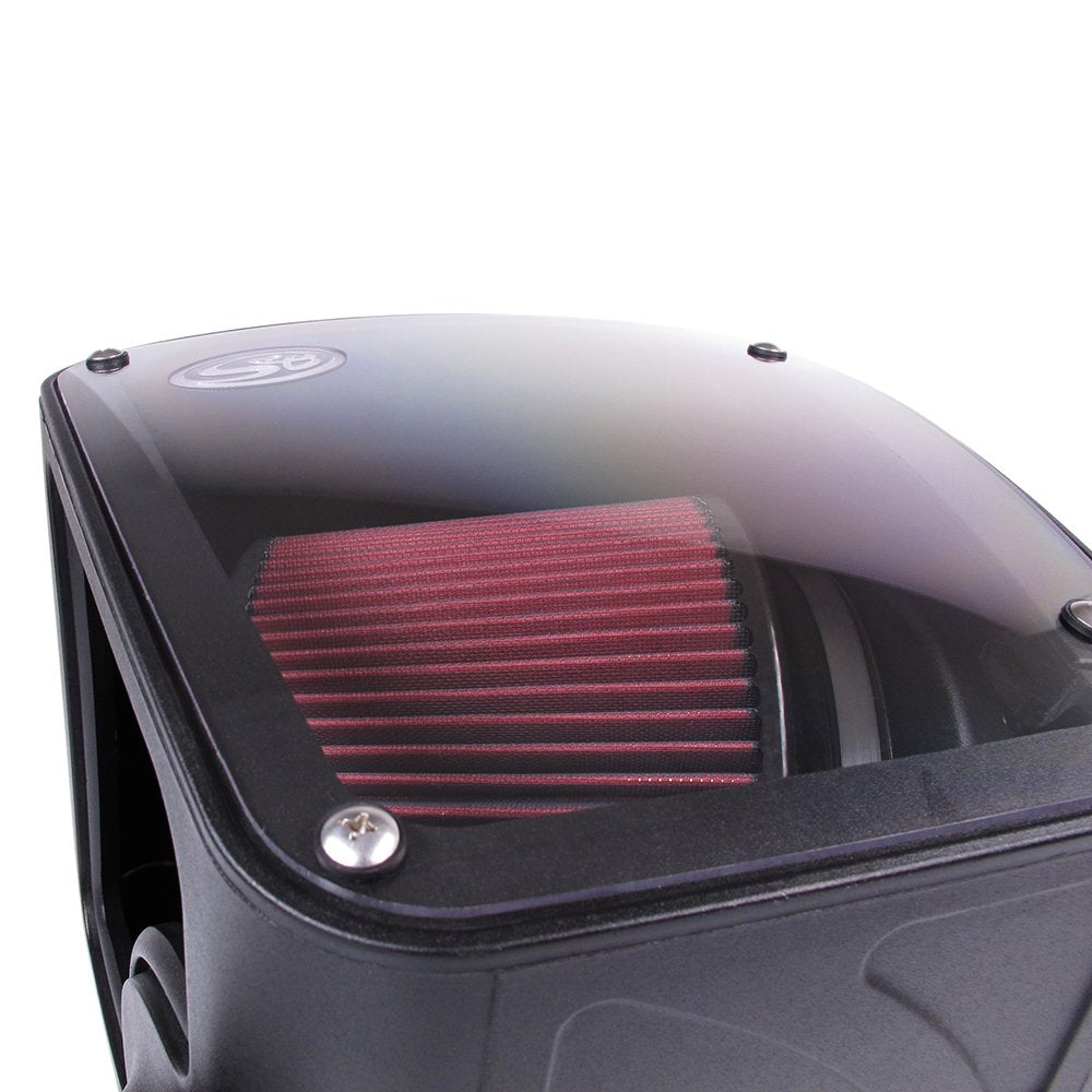Cold Air Intake S&B Filters 75-5039 For 2007-2020 Toyota Tundra/Sequoia 4.6L & 5.7L (Oiled Cleanable, 8-ply Cotton Filter)
