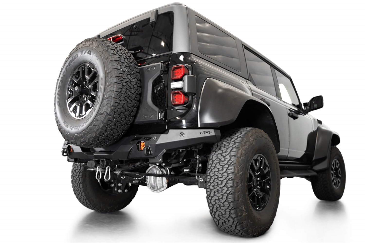 Addictive Desert Designs R260191090103 - Addictive Desert Designs Phantom Rear Bumper Fits 22-24 Compatible with/Replacement for Bronco
