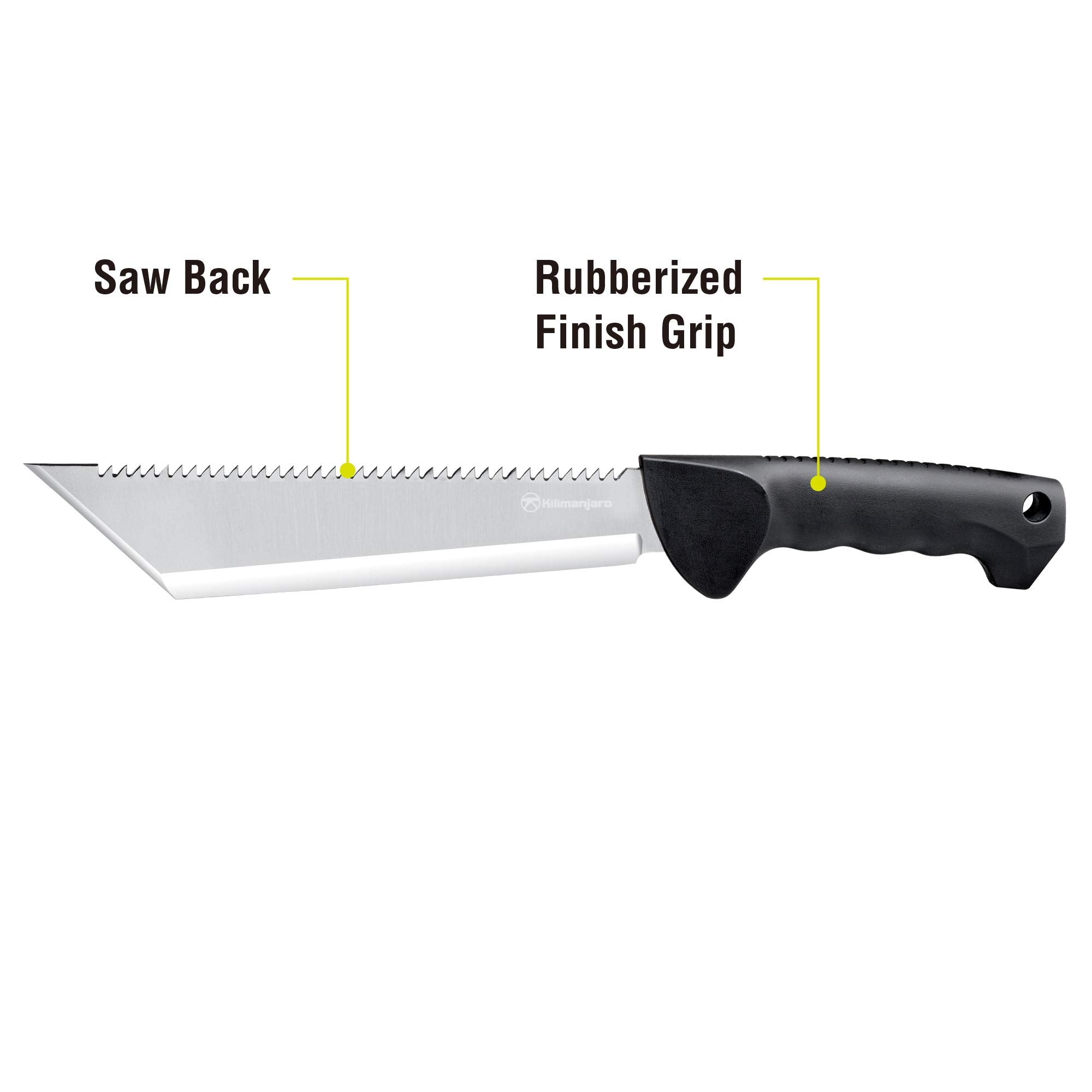 16 Inch Kilimanjaro Machete TM16 - Serrated Back - 910041