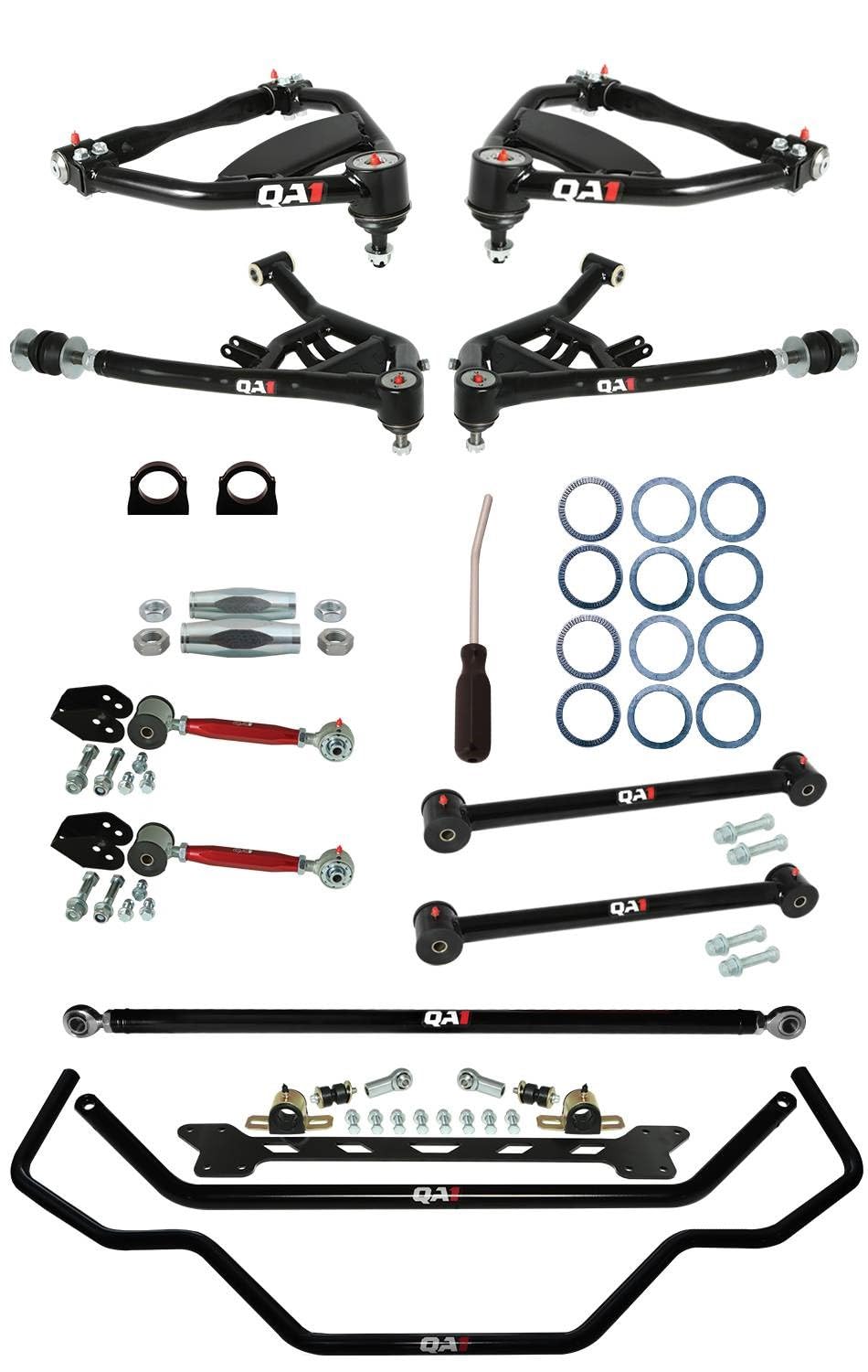 Handling Kit 2.0 QA1 HK13-GMB2, Level 3, 1965-1968 Compatible with Chevy B-Body