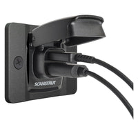Scanstrut Dual USB Socket Fast Charge with Front fit Bezel