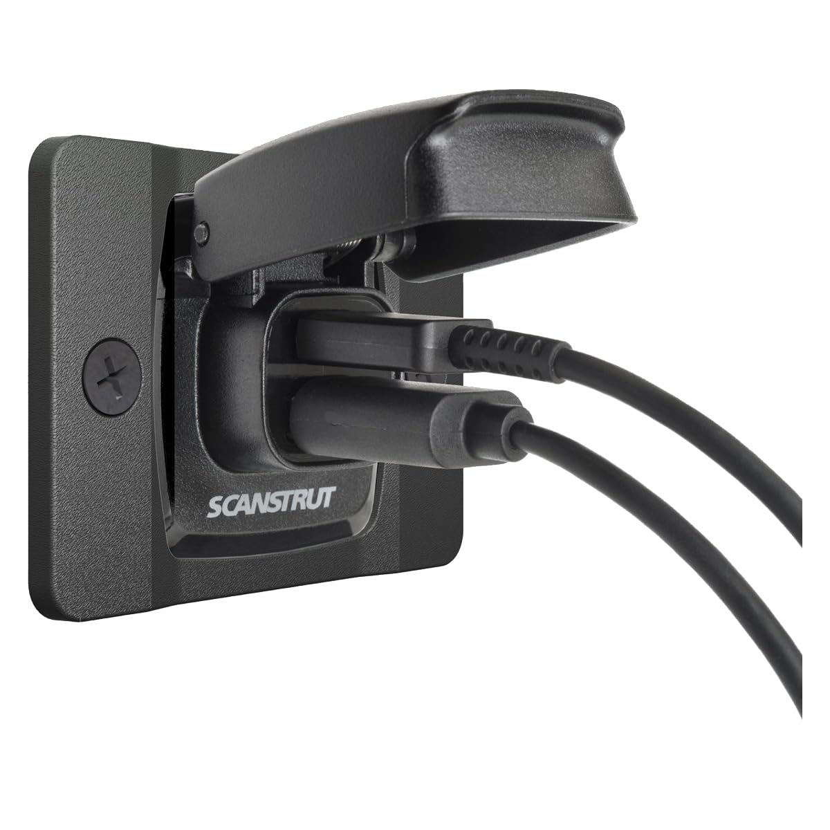 Scanstrut Dual USB Socket Fast Charge with Front fit Bezel